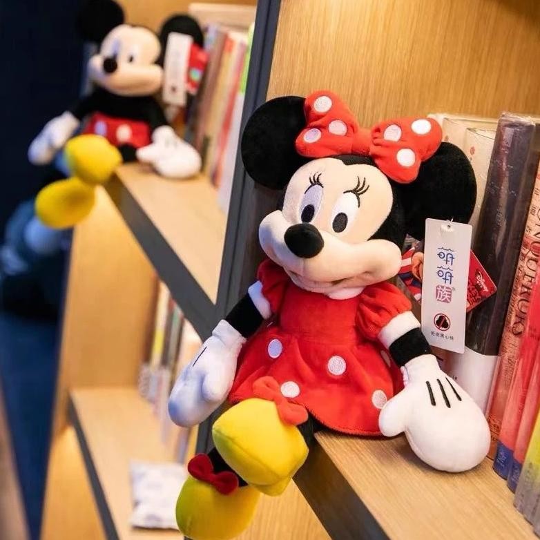 Boneka Miki Mini / Boneka Mickey Mouse Minnie Mouse Ukuran Kecil S 30cm Termurah AST