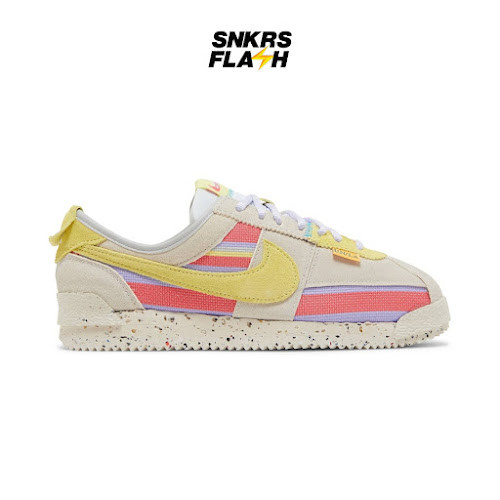 NIKE Cortez Union Lemon Frost Sepatu Sneakers Pria - DR1413100