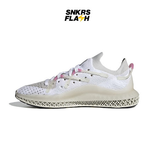 ADIDAS 4D Fusio Cream White Sepatu Lari Pria - H04508 - Size 42.7