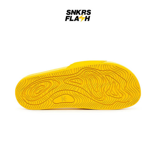 ADIDAS Chancletas Hu Bold Gold Sandal Wanita - H04407 - Size 43