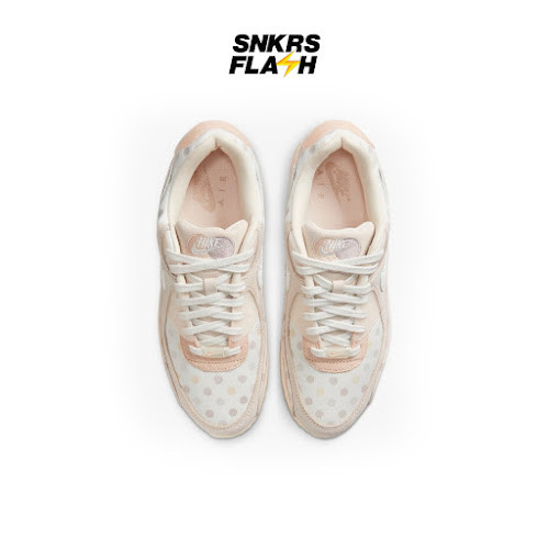 NIKE Max 90 Shimmer Polka Dot Sand Sepatu Sneakers Pria - CZ1929200 - Size 43