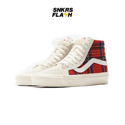 VANS Sk8 Hi 38 Dx Anaheim Factory Pendleton Sepatu Sneakers Pria - VN0A38GF9GT