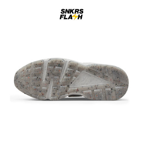 NIKE Huarache Crater White Grey Orange Sepatu Sneakers Wanita - DR0449100 - Size 40.5