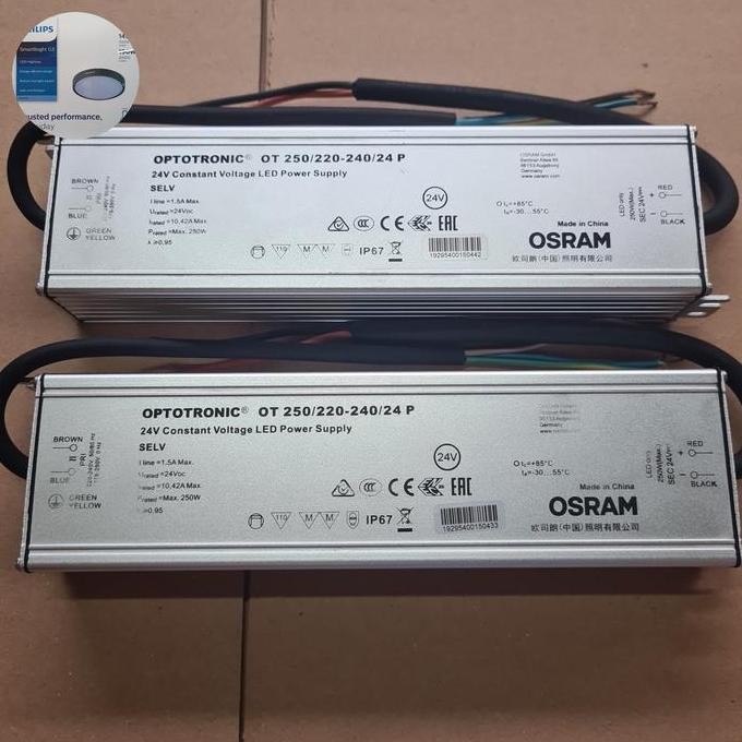 Osram Optotronic Ot 250/220-240/24 P /  Power Supply Osram Optotronic  Ot 250/220-240 Promo
