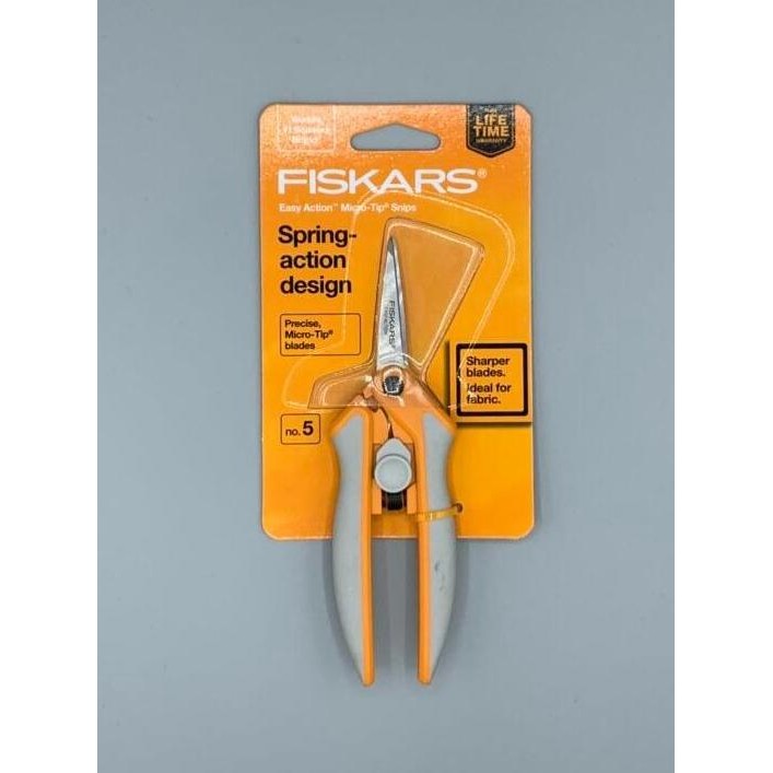 

Gunting Fiskars / Easy Action Scissors 5 Inch Micro Tip Co