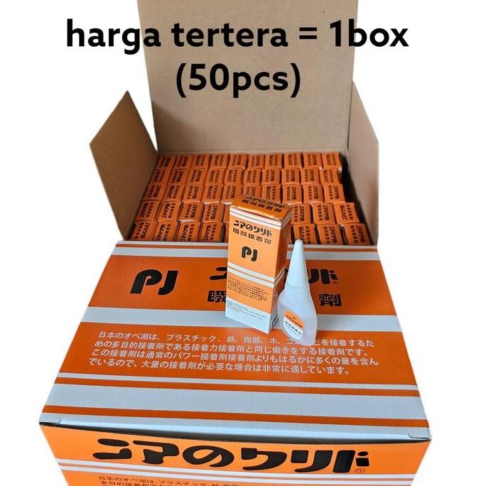

LEM KOREA SUPER GLUE PJ per50pc Lem serbaguna