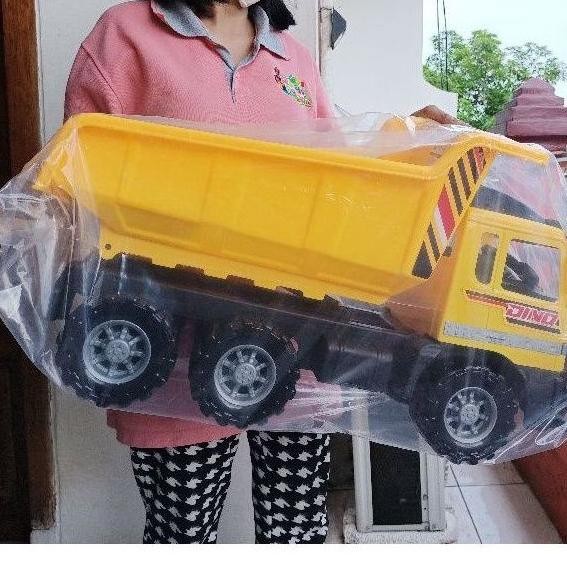 Dtl Shp Truk Pasir Super Besar Bisa Dinaik Termurah Panjang 70cm/Mainan Truk Murah/Truk Pasir/Truk M