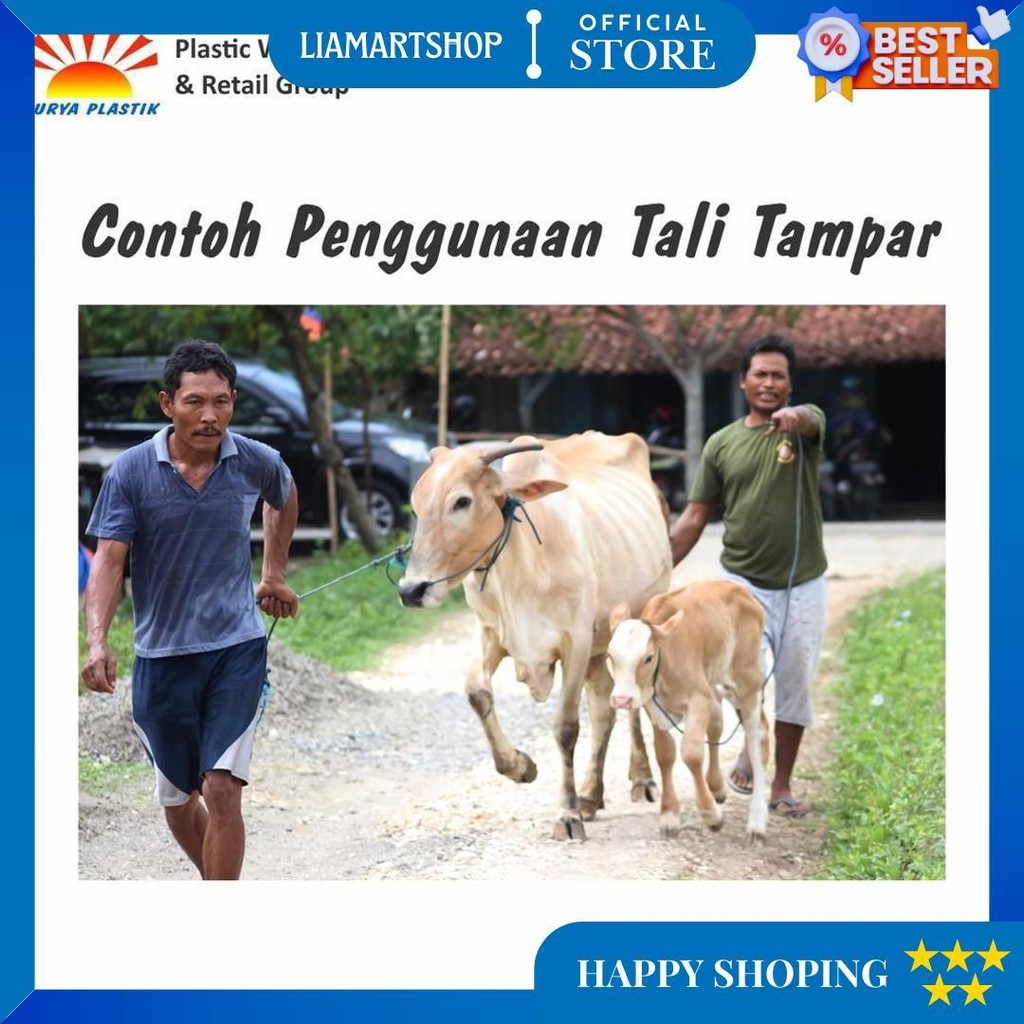 

Tali Tampar Ukuran 4Mm Panjang 220 Meter Gratis Ongkir