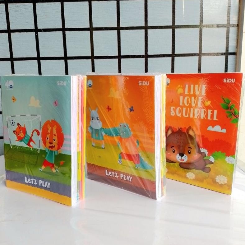 

Buku Tulis Sidu Sinar Dunia 38 Lembar ( Pak 10 Buku ) [ Original ]