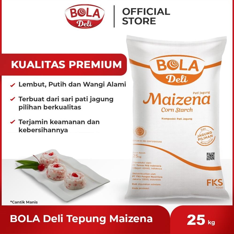 

BOLA Deli Tepung Maizena 25 Kg