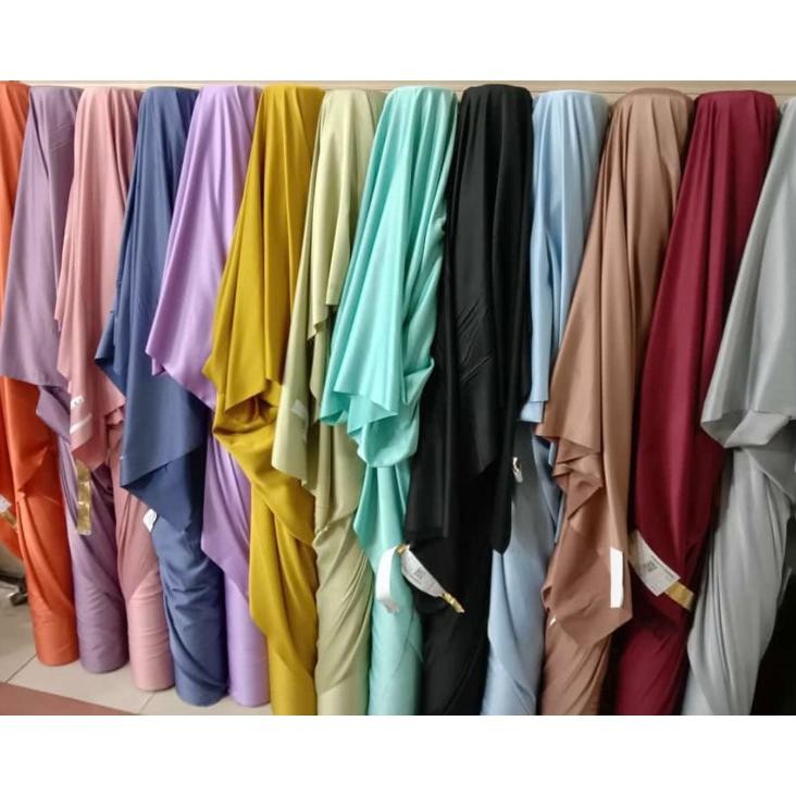 Kain Satin Veet 1 Roll 60Yard Atau 54 Meter Kain Roberto Kain Polosan Kain Meteran