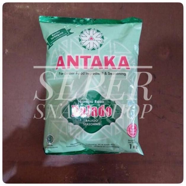 

Bumbu Tabur Instant / Bumbu Masak / Bumbu Masakan Tabur Serba Guna Antaka Balado 1 KG RB10