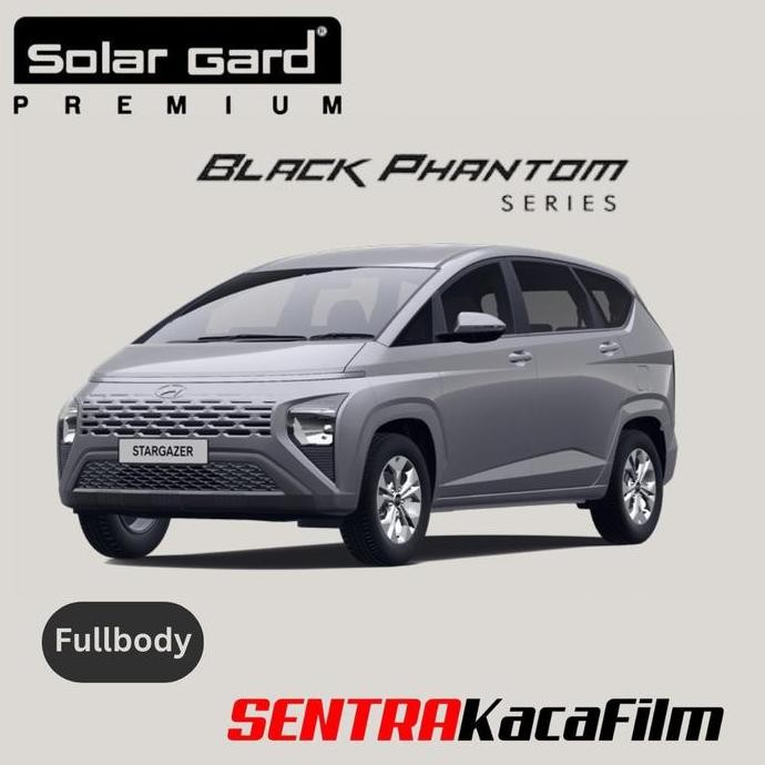 STARGAZER kaca film solar gard Black Phantom