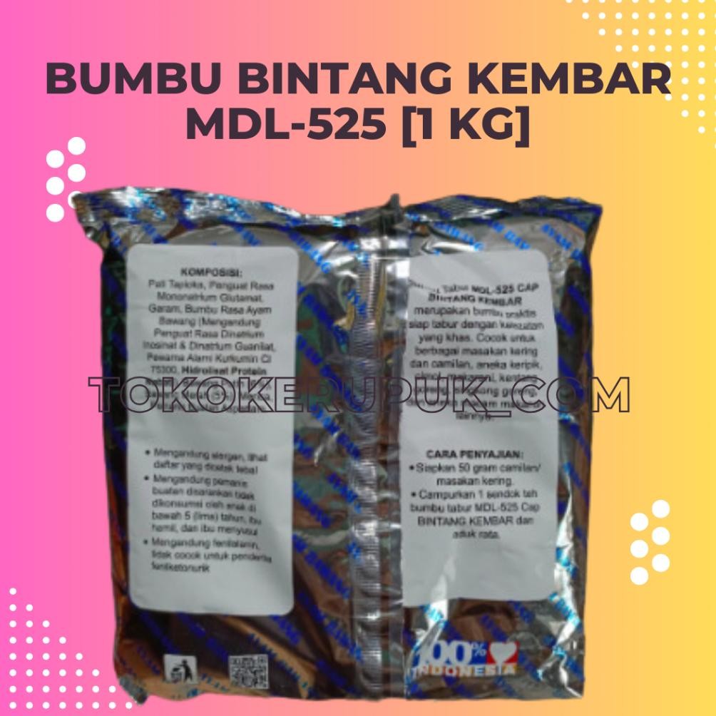 

Bumbu BINTANG KEMBAR MDL-525 [1kg/1000gr] RB10