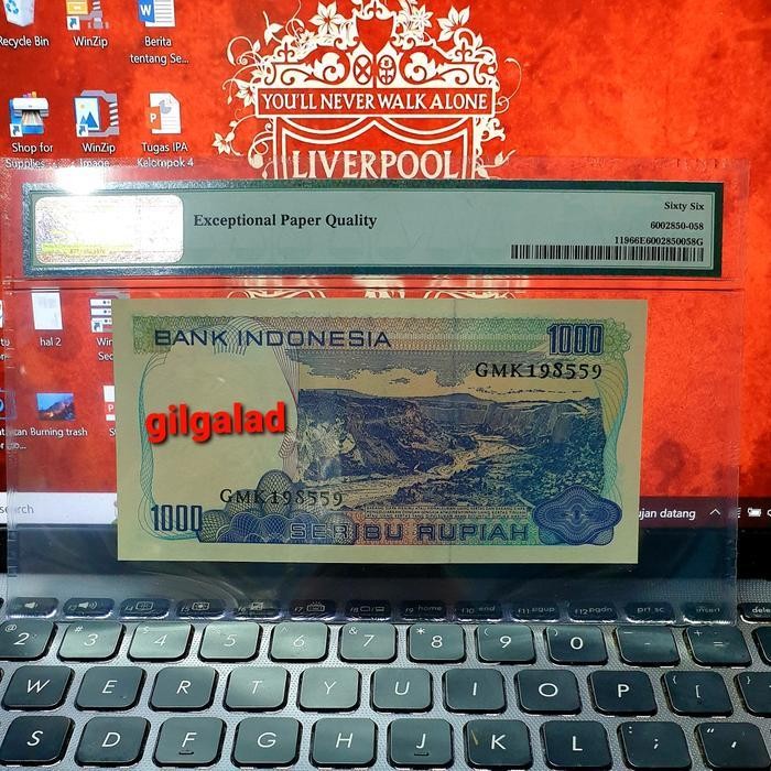 Uang Kuno 1000 Rupiah Sutomo 1980 Pmg 66 Epq Original Dan Terpercaya