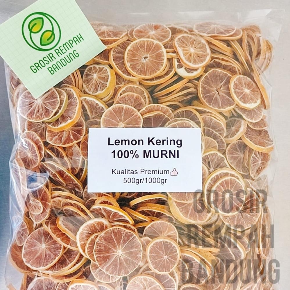 

Lemon Kering / Lemon Iris Kering / Dried Lemon / Bersih Pilhan / Rempah / Kualitas Terbaik RB10
