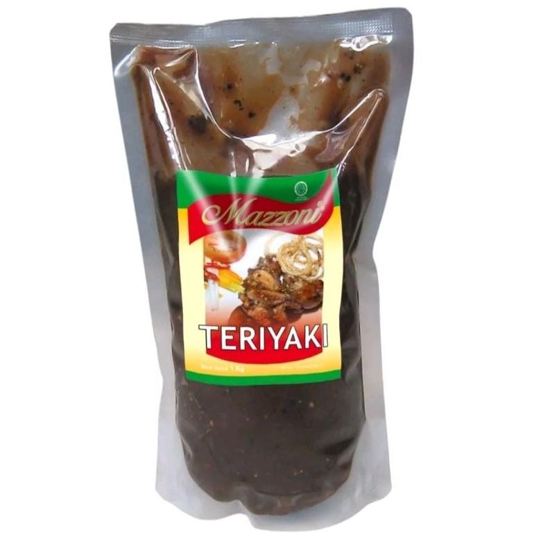 

Mazzoni Sauce Teriyaki, Saus Teriyaki Nett 1 Kg RB10