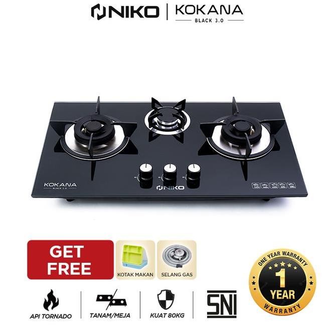 Kompor Gas Kaca - NIKO KOKANA