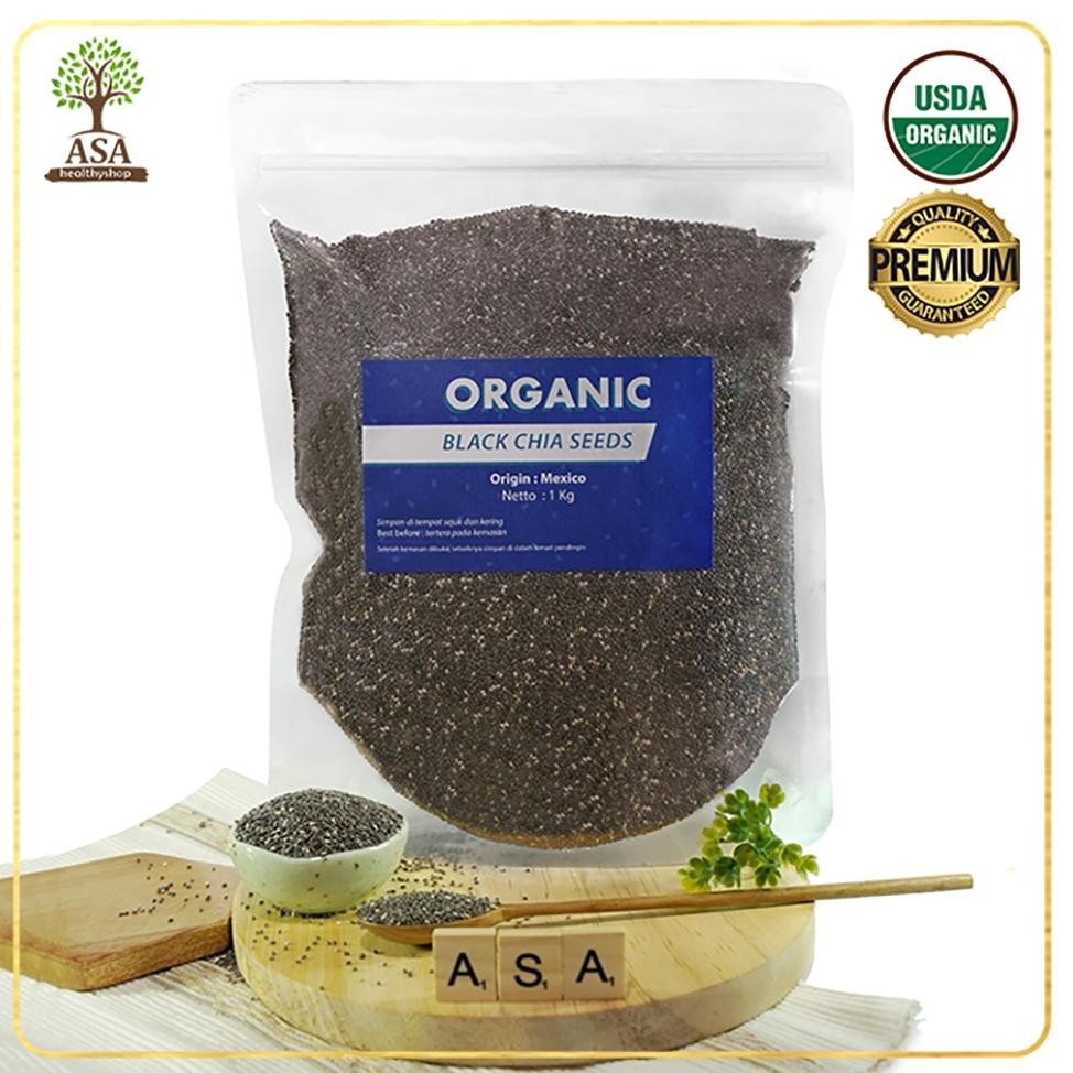 

Organic Chia Seed Mexico 1 Kg USDA RB10