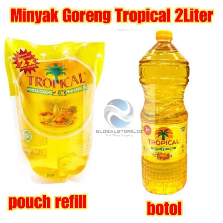 

Minyak Goreng Tropical 2L Refill Random Merk RB10