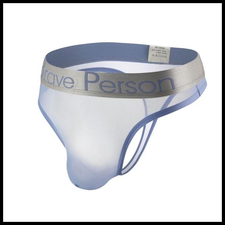 Terlaris Celana Dalam Pria Bikini Thong Transparan 6 Warna Brave Person High Quality