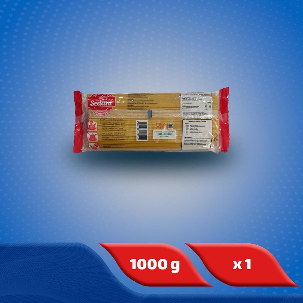 

Sedani Pasta Spaghetti 1 Kg Gandum Pilihan RB10