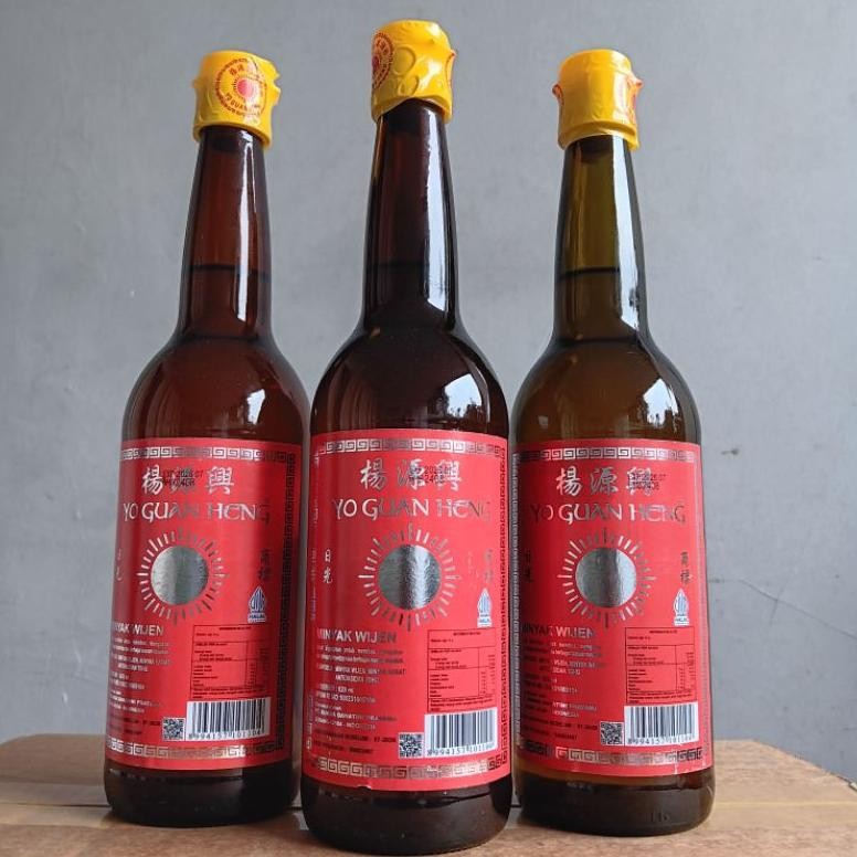 

Minyak Wijen Yo Guan Heng Sesame Oil 620ml / Minyak Wijen 620ml RB10
