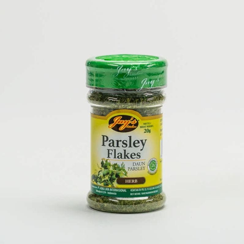

JAY'S KITCHEN HERBS PARSLEY 20 GR JAYS PETERSELI FLAKES BUBUK JAY BUBUK RB10