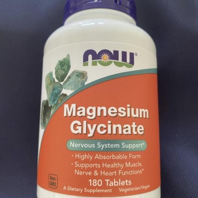 Now Magnesium Glycinate 180 Original Produk