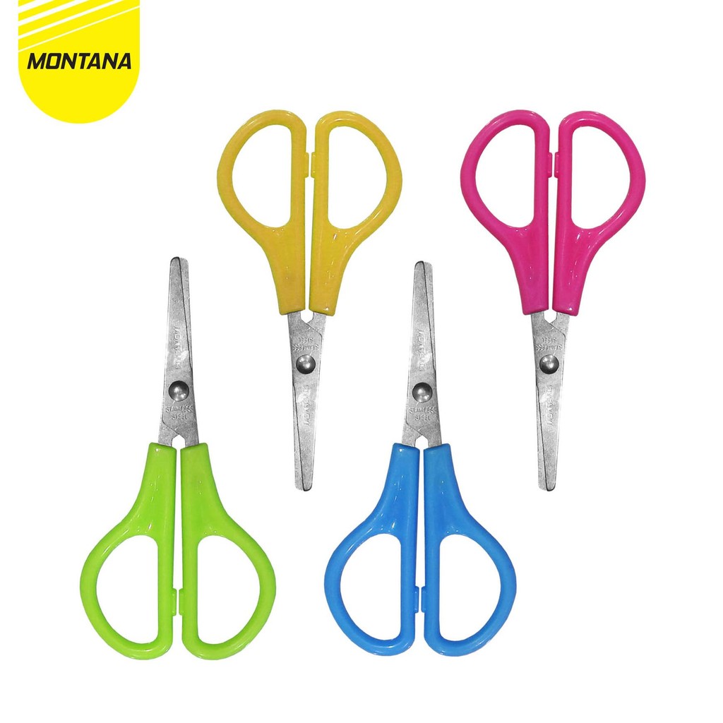 

MONTANA SCISSORS GUNTING STAINLESS STEEL 2 PCS MULTIPURPOSE KUAT TAJAM ANTI KARAT STC-540/RETAIL