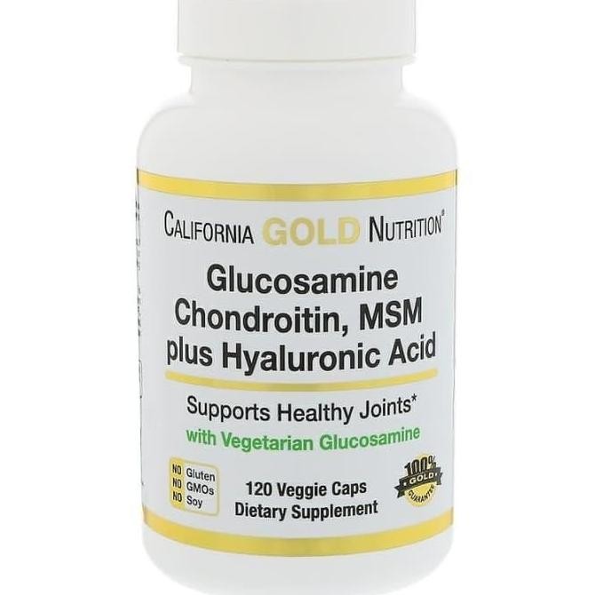 California Gold Nutrition Vegan Glucosamine Chondroitin Msm Original Produk