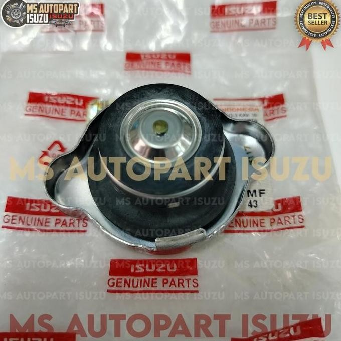 . TUTUP CAP RADIATOR ISUZU ELF NHR 55 NMR 71 NKR 71 ORIGINAL ISUZU