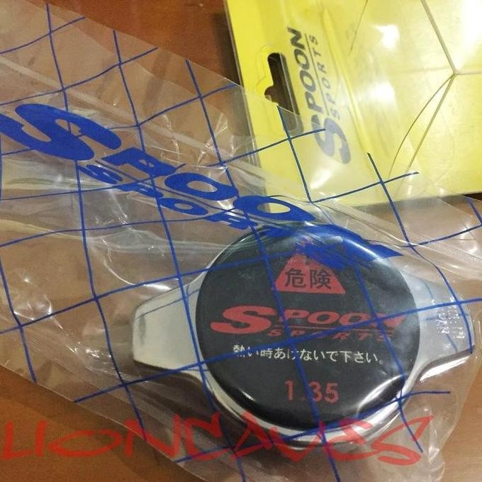 . Original Spoon Sport Radiator Cap / Tutup Radiator - Made in Japan