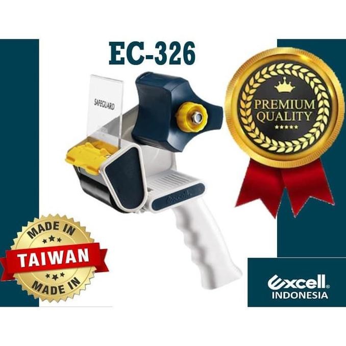 

Excell SAFEGUARD TapeDispeer/Dispeer Plakban EC-326 3" bukan joyko