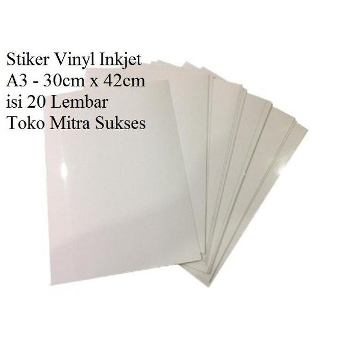 

Stiker Vinyl Inkjet A3