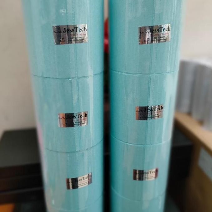 

Paket 5 Roll + 1 Ribbon Stiker Label Bar 10X13Cm Resi Garuda Co