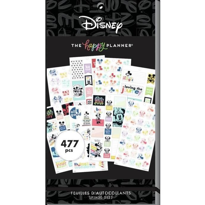 

Happy Planner Mickey Mouse & Minnie Mouse Value Pack Stickers - Colorb Co
