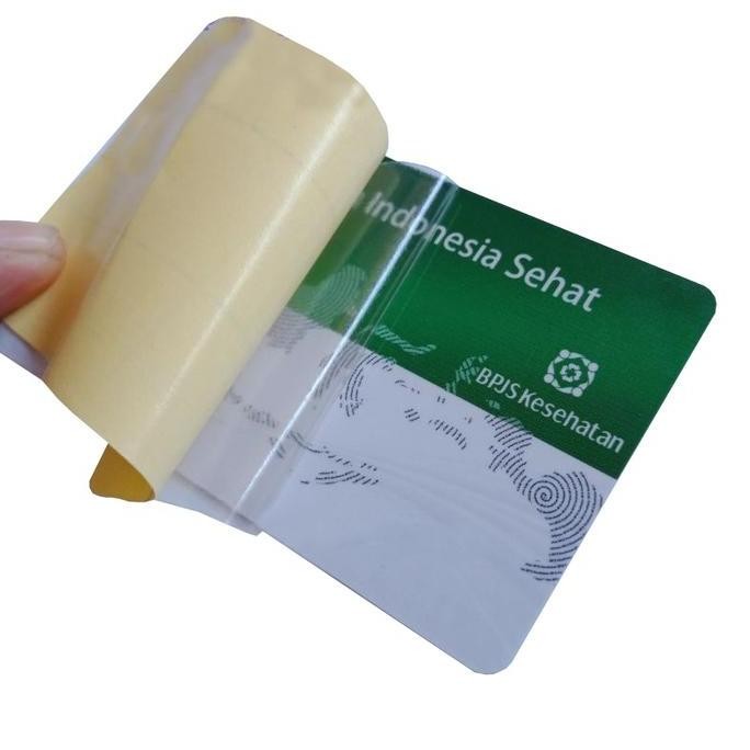 

Stiker Bening Anti Gores Kartu Ktp Sim Atm Pelapis Stiker Kartu Striker Transparan Harga Per Lembar Co