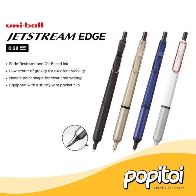 

Uni Ball Jetstream EDGE SXN-1003-28 Ballpoint Pen 0.28 mm Uniball