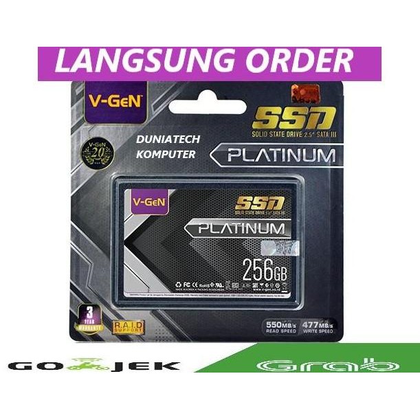 TERMURAH - SSD 256GB V-GeN SATA 3 | SSD Laptop Komputer VGeN 256 GB SATA III