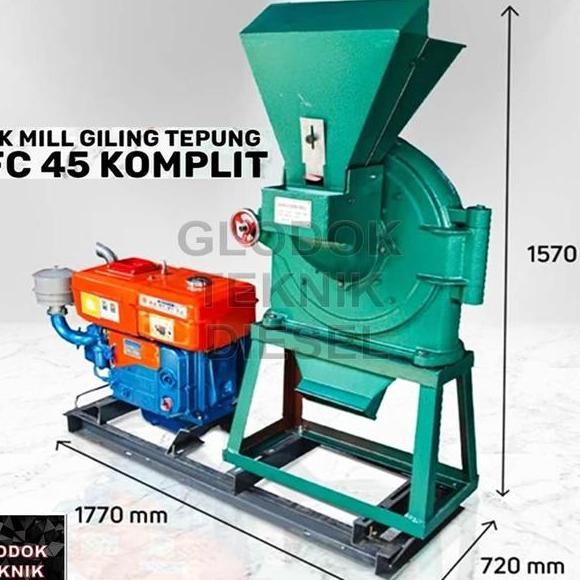 

Mesin Giling Tepung Disk Mill Ffc 45 Penepung Ffc45 Terbaik