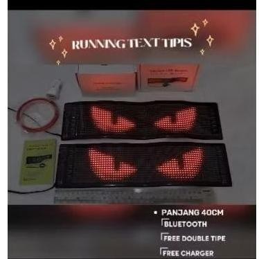 [Allthebest] RUNNING TEXT TIPIS 12V 24V FREE CHARGER