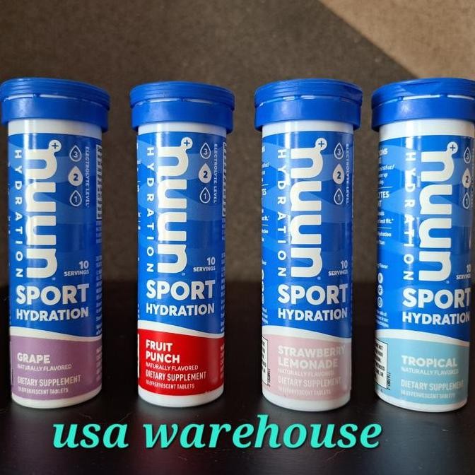 

NEW Nuun Hydration Sport Electrolyte 10 effervescent tablet