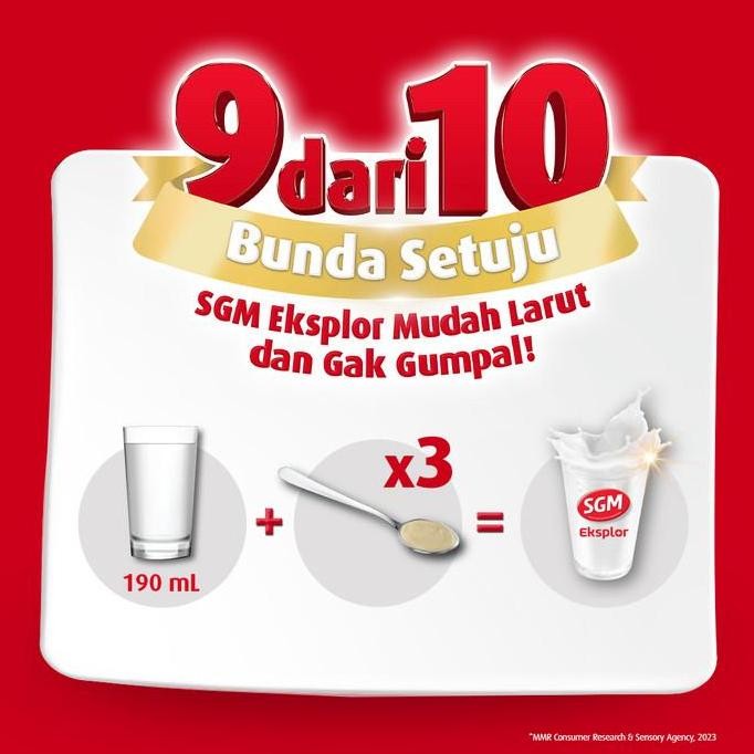 

3000GR SGM Eksplor 3+ Madu | Susu Bubuk dengan IronC KS