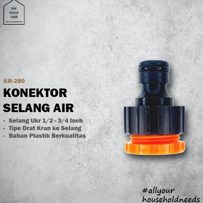 Best Seller  Sambungan Selang Air Drat Kran Tap Adaptor