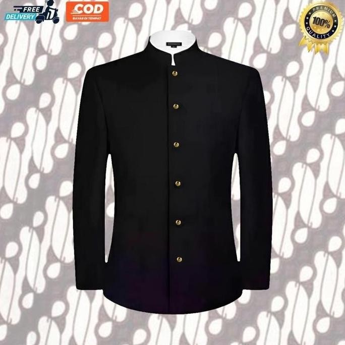 Ada Baju Atasan Basofi Dewasa Lengan Panjang Baju Beskap Baju Adat Jawa Timur