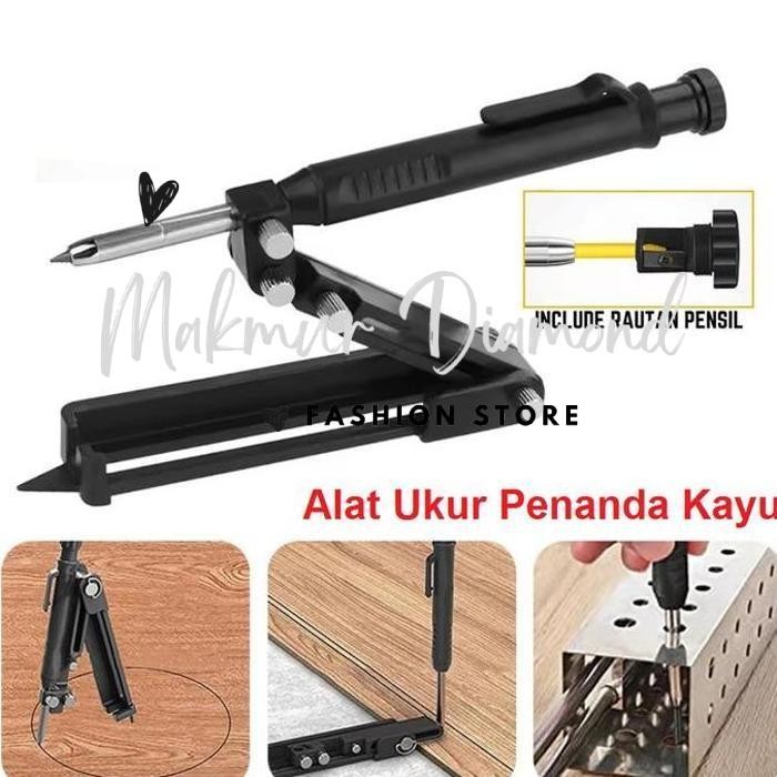 

LANGSUNG DI CO ALAT UKUR PENANDA KAYU MULTIFUNGSI DENGAN RAUTAN PENSIL UNTUK MENANDAI LINGKARAN GARIS DAN SUDUT PRESISI COCOK UNTUK TUKANG KAYU PENGRAJIN DAN DIY