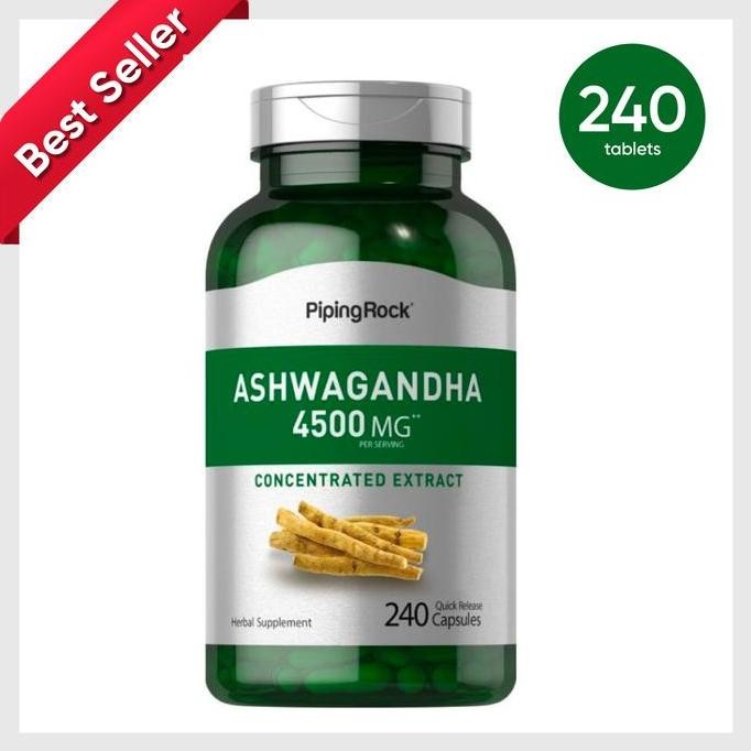 TERLARIS - Ashwagandha 4500mg 240 tabs - Asli 100% Ori merek pipin