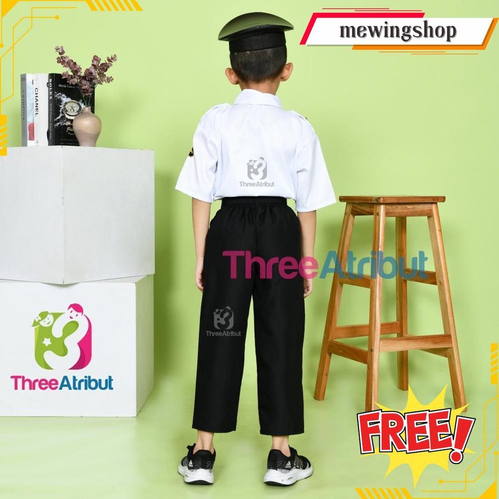 Baju Pilot Anak Laki Laki Perempuan Seragam Profesi Anak Kostum Premium Original Produk