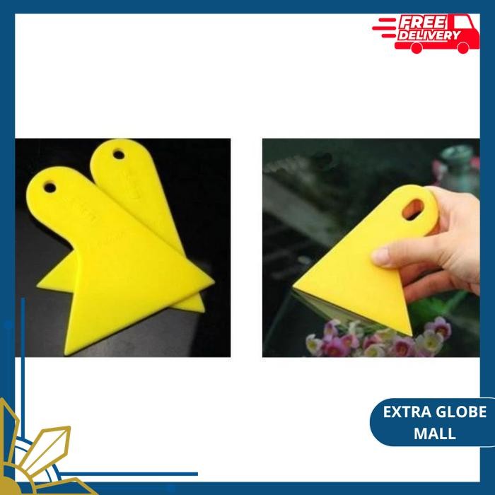 SCRAPER SCAPERS KAPE ALAT BANTU PASANG KACA FILM STICKER WALL PAPER LEHER PANJANG PLASTIK PASANG STI